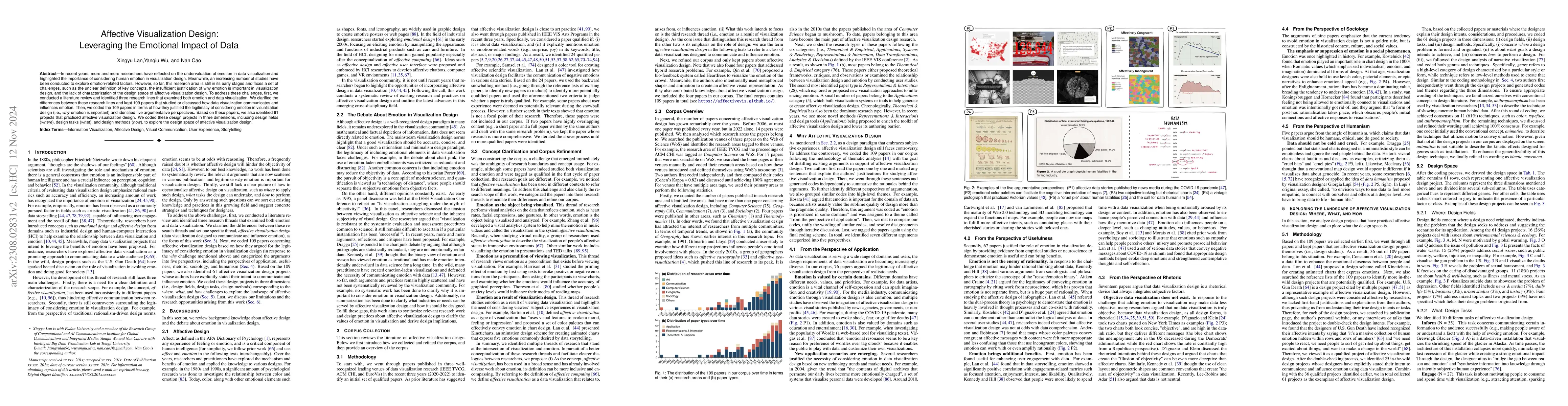 Thumbnail for Affective Visualization Design: Leveraging the Emotional Impact of Data