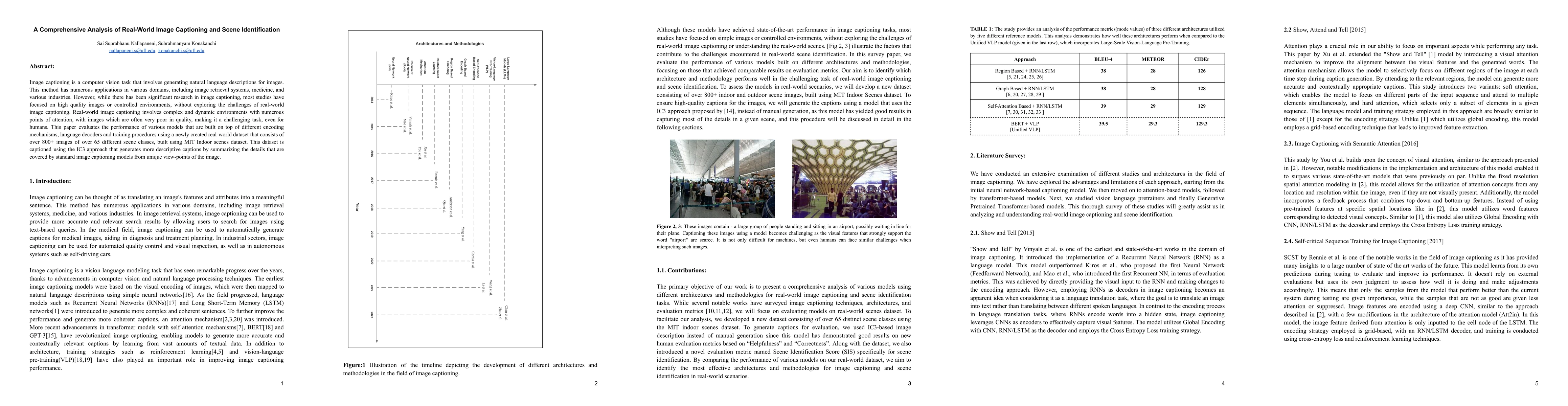 Thumbnail for A Comprehensive Analysis of Real-World Image Captioning and Scene
  Identification