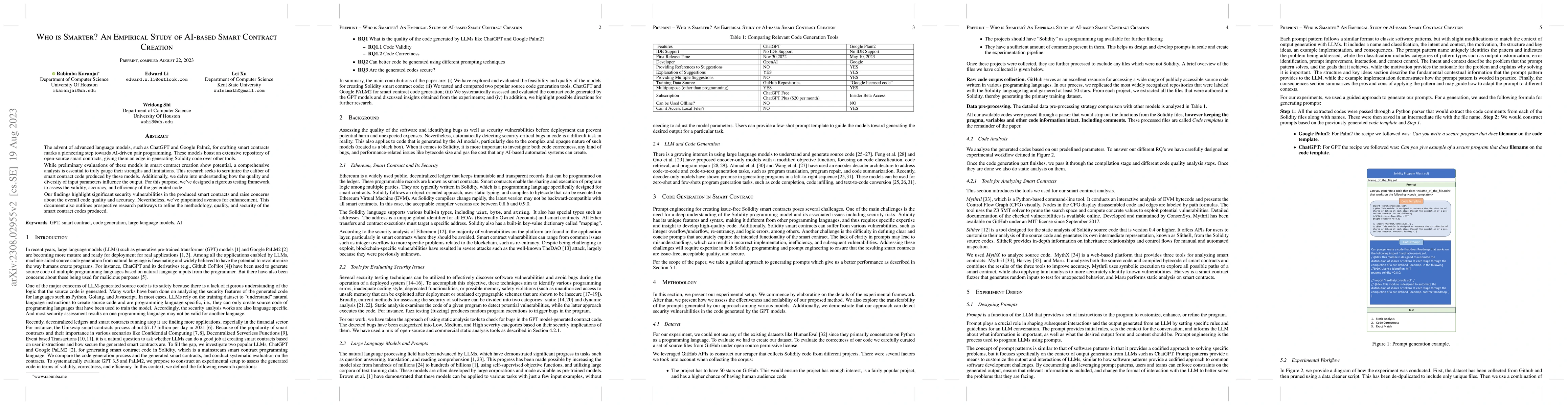 Thumbnail for An Empirical Study of AI-based Smart Contract Creation