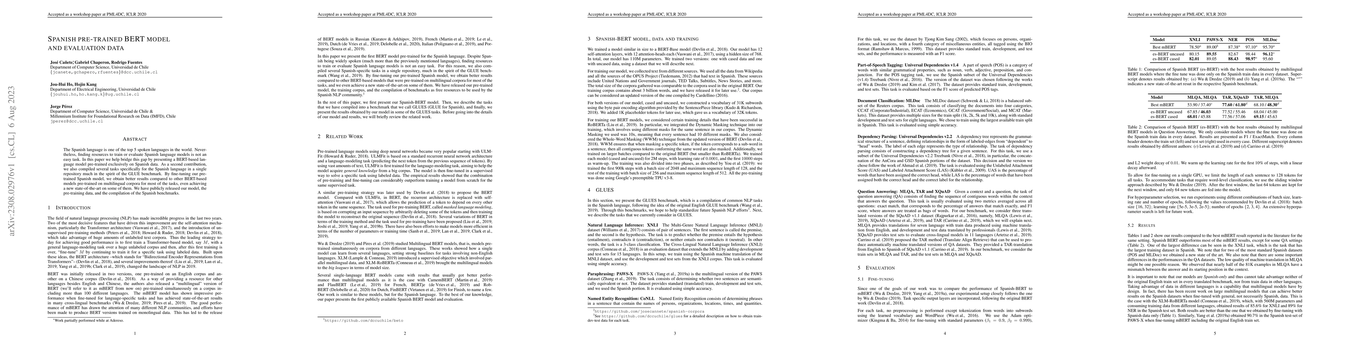 Thumbnail for Spanish Pre-trained BERT Model and Evaluation Data