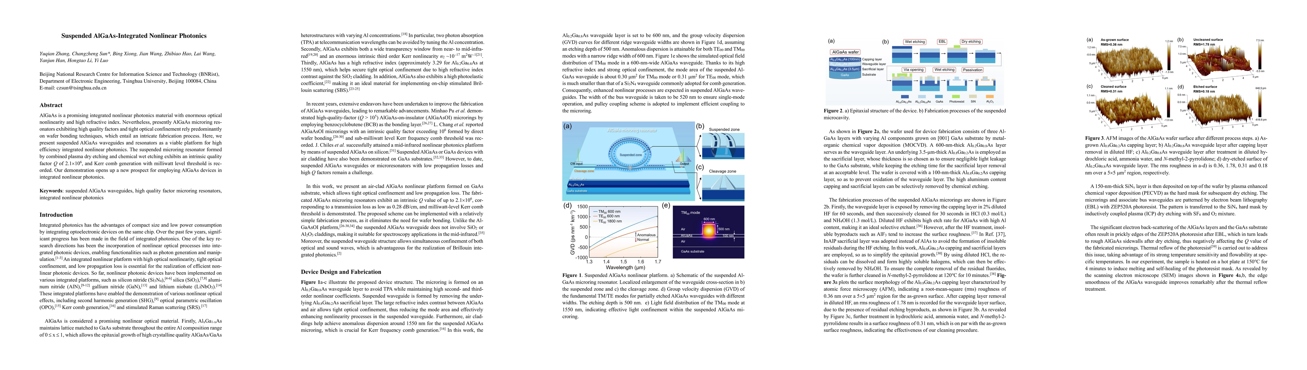 Thumbnail for Suspended AlGaAs-Integrated Nonlinear Photonics