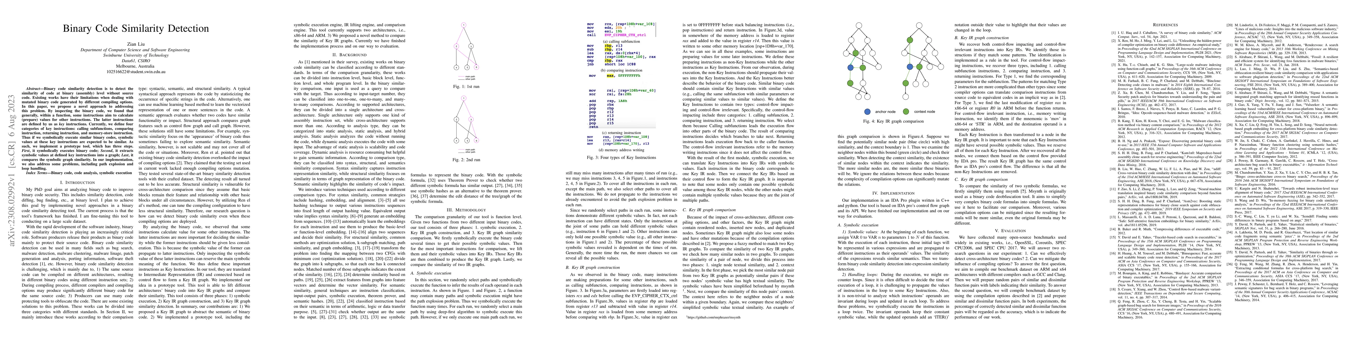 Thumbnail for Binary Code Similarity Detection