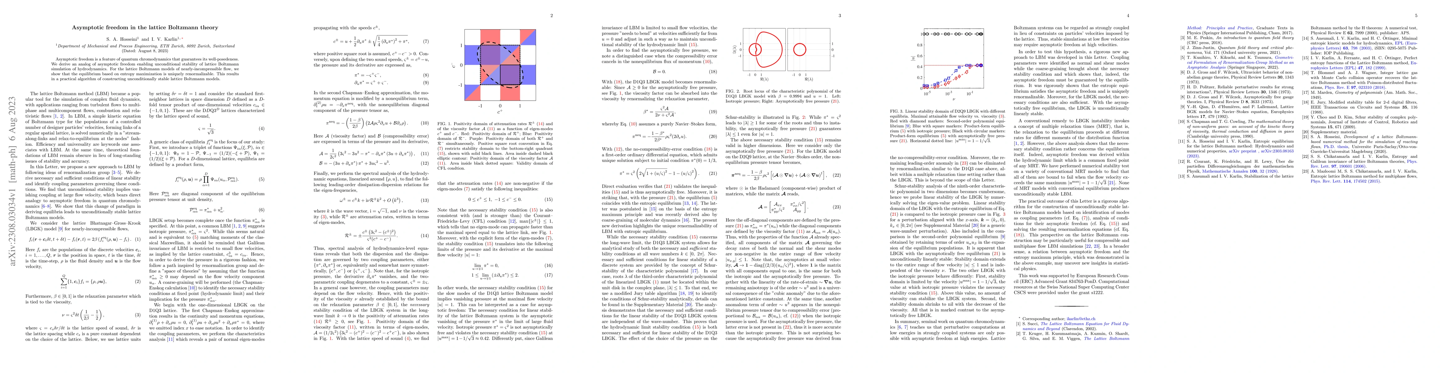 Thumbnail for Asymptotic freedom in the lattice Boltzmann theory