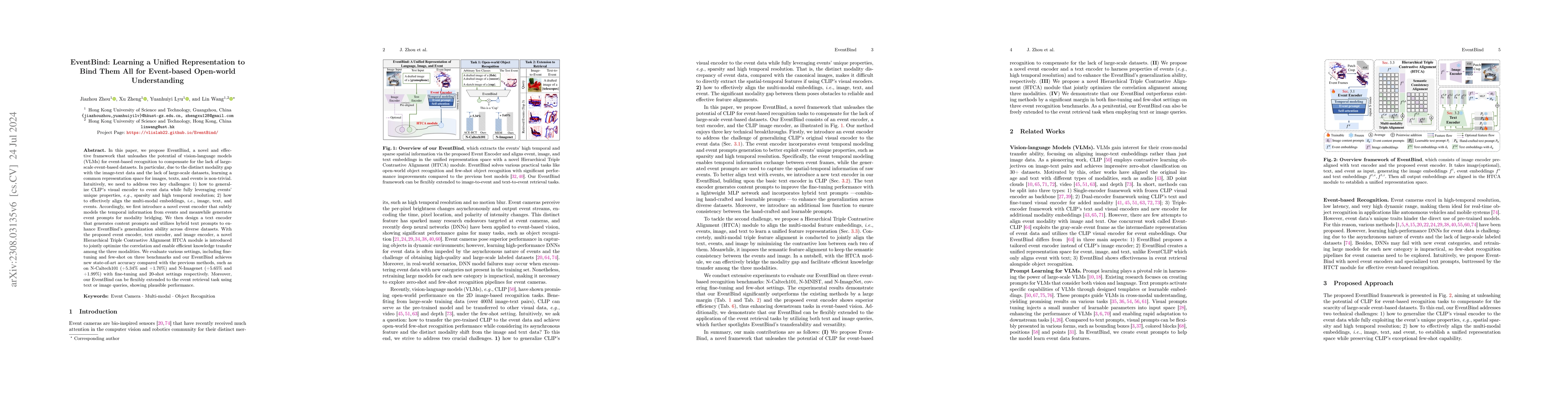 Thumbnail for EventBind: Learning a Unified Representation to Bind Them All for
  Event-based Open-world Understanding