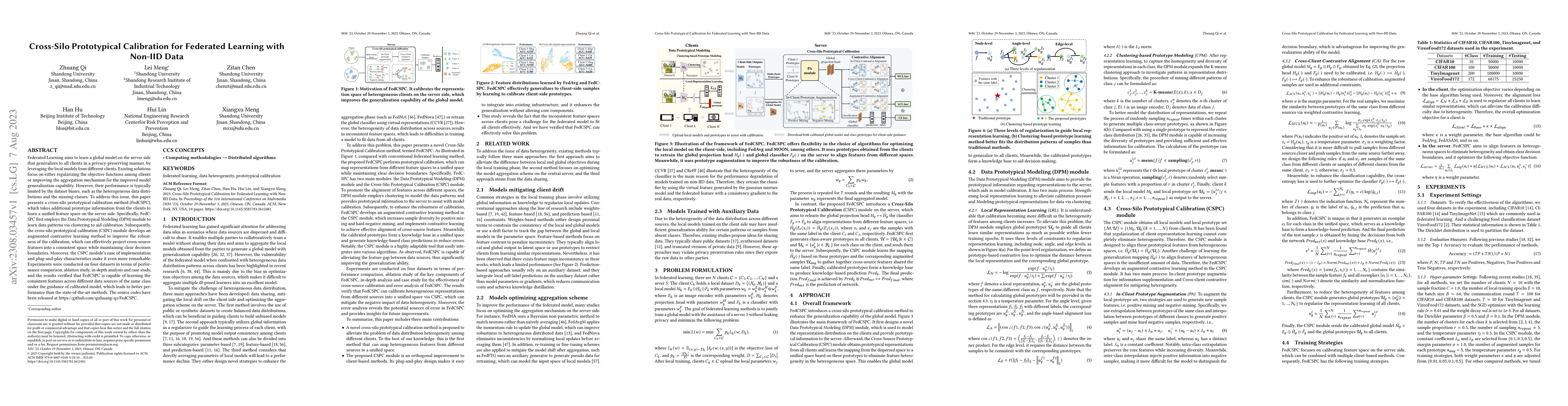 Thumbnail for Cross-Silo Prototypical Calibration for Federated Learning with Non-IID
  Data