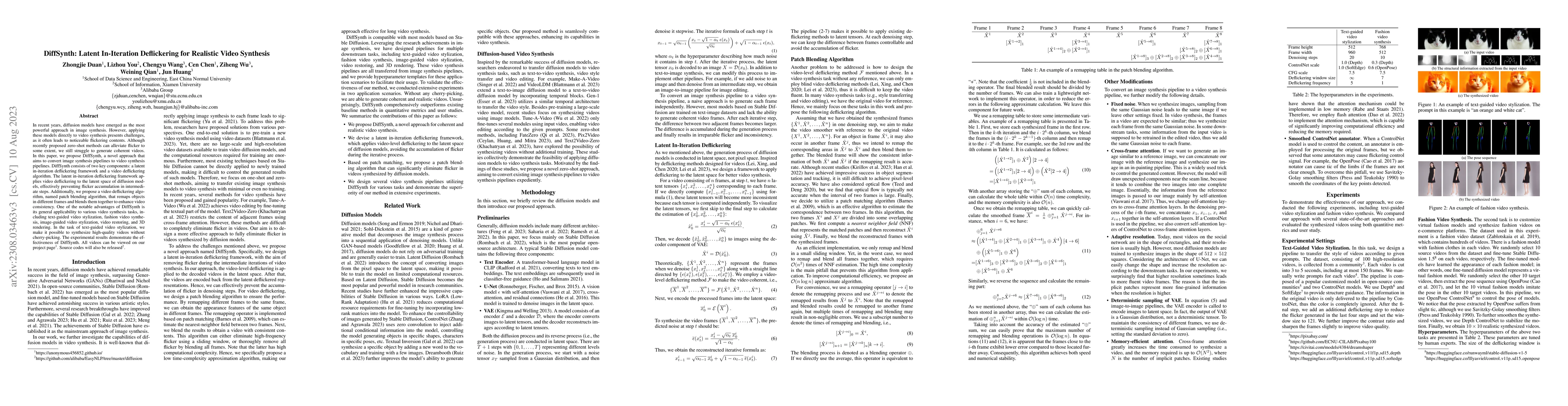 Thumbnail for DiffSynth: Latent In-Iteration Deflickering for Realistic Video
  Synthesis