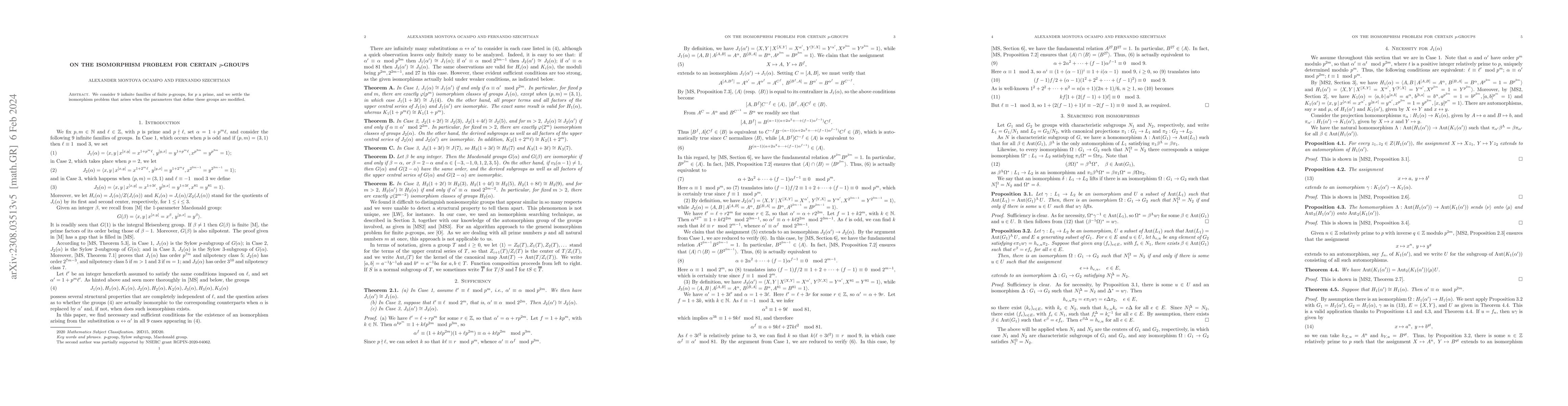 Thumbnail for On the isomorphism problem for certain $p$-groups