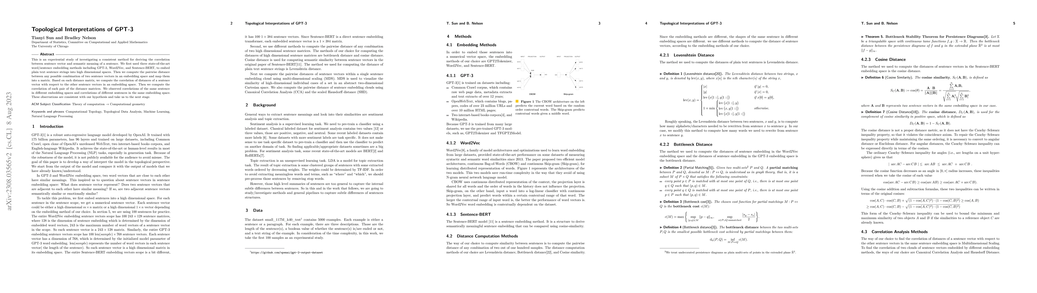 Thumbnail for Topological Interpretations of GPT-3