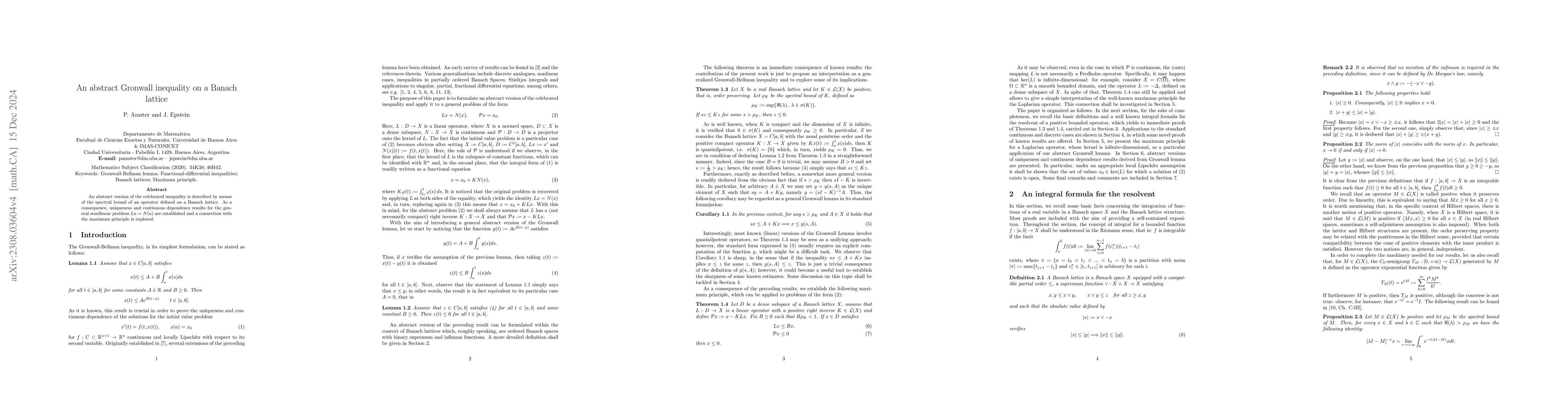 Thumbnail for The Gronwall inequality regarded as a maximum principle