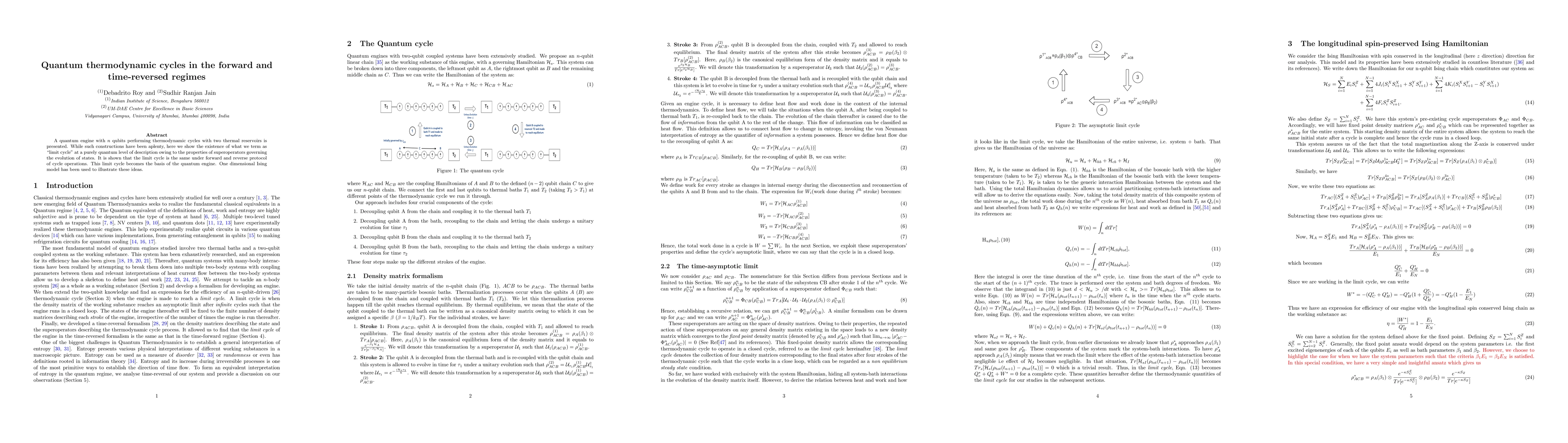 Thumbnail for Quantum thermodynamic cycles in the forward and time-reversed regimes
