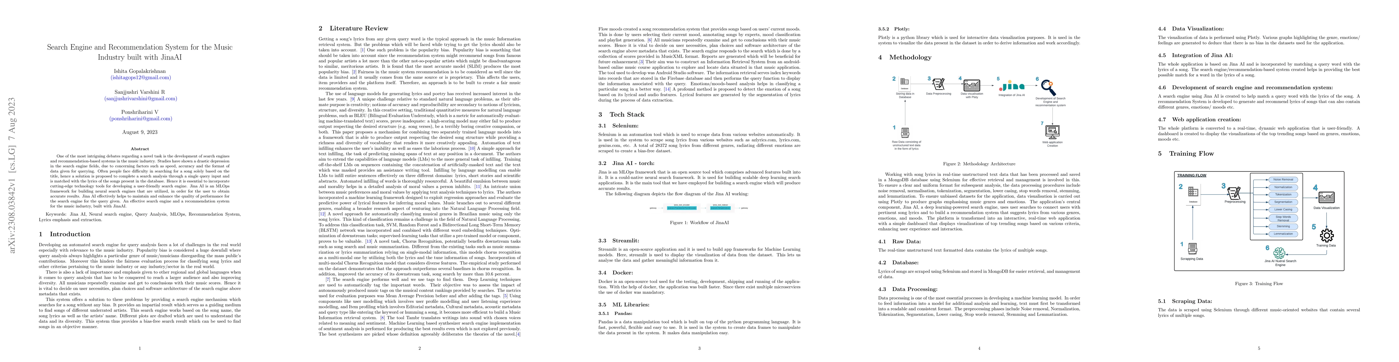 Thumbnail for Search Engine and Recommendation System for the Music Industry built
  with JinaAI