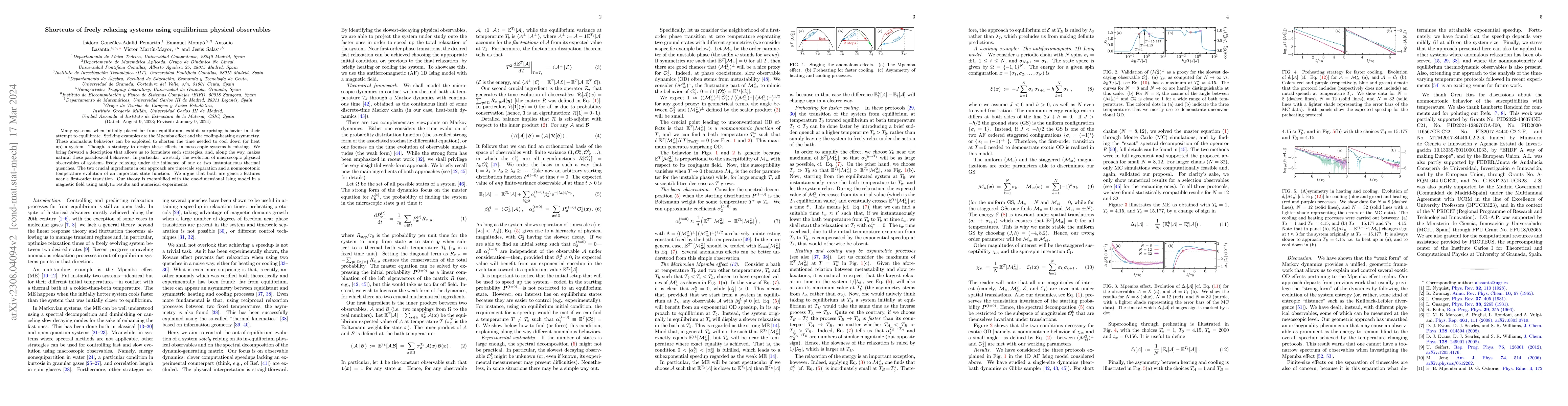 Thumbnail for Shortcuts of freely relaxing systems using equilibrium physical
  observables