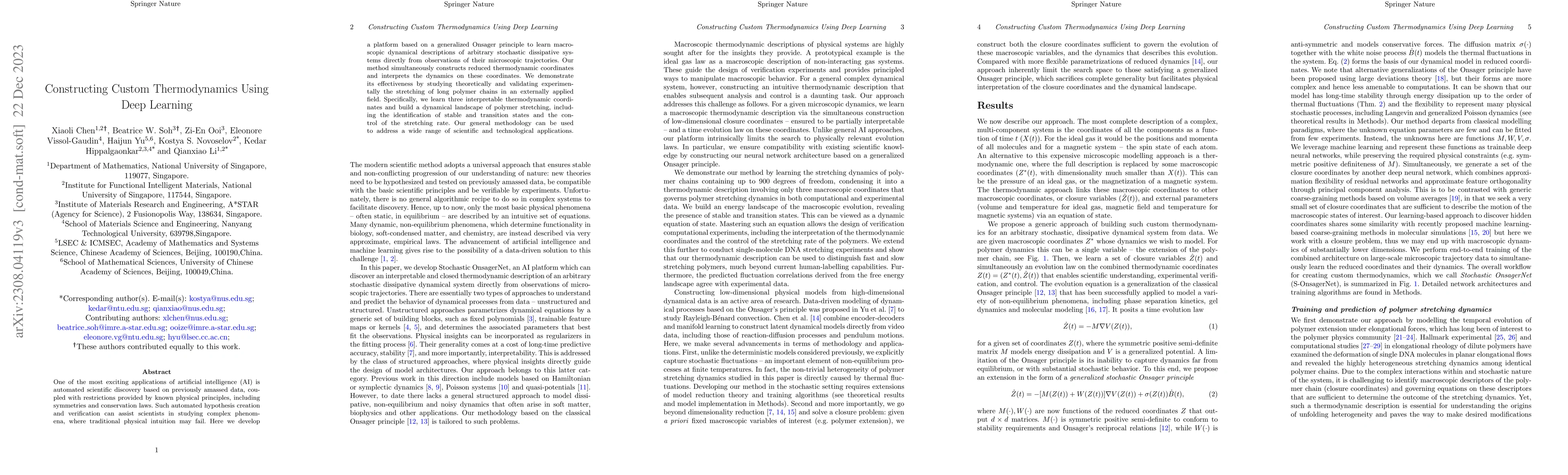 Thumbnail for Constructing Custom Thermodynamics Using Deep Learning