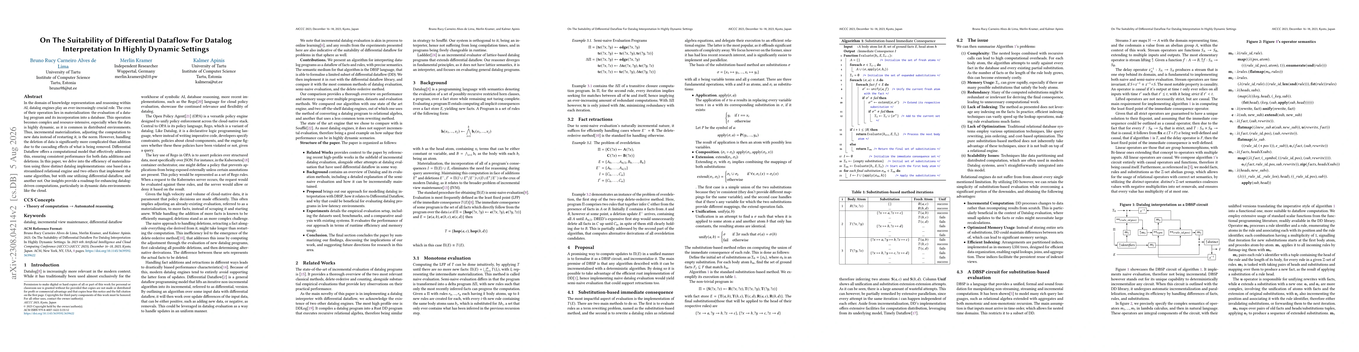 Thumbnail for A Differential Datalog Interpreter