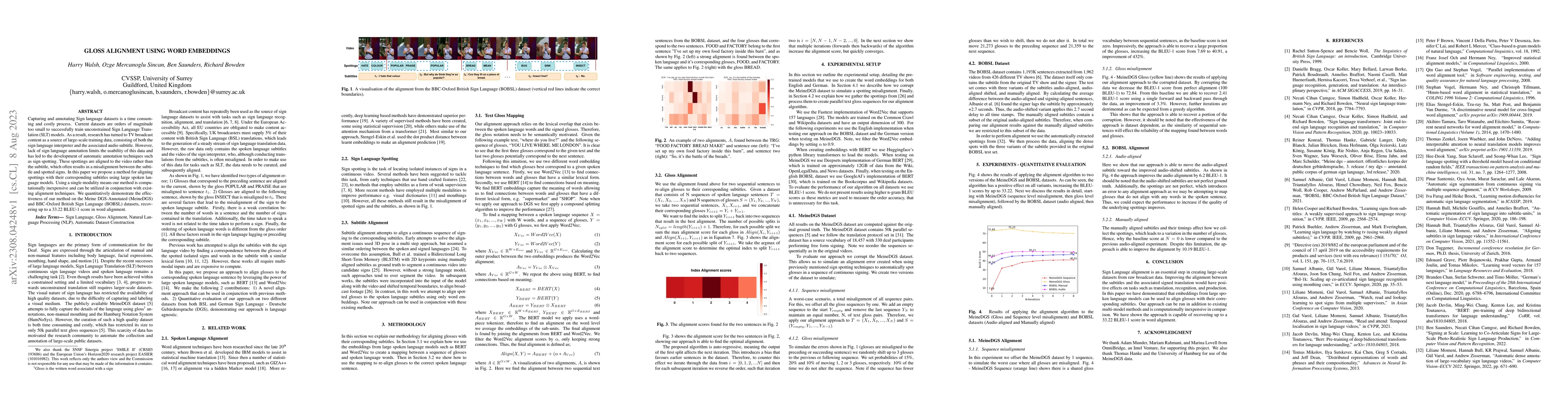 Thumbnail for Gloss Alignment Using Word Embeddings