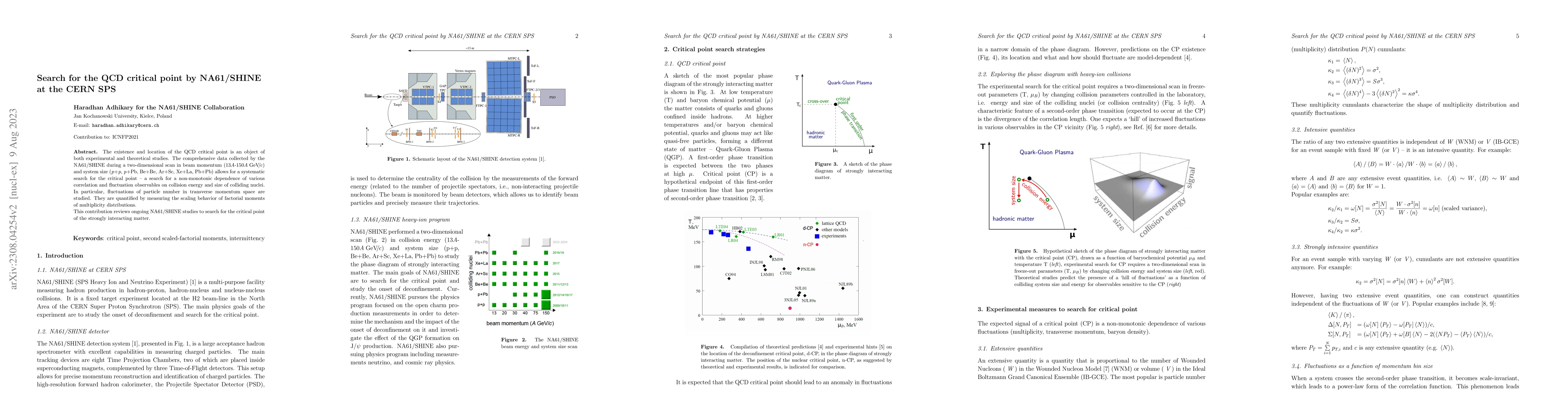 Thumbnail for Search for the QCD critical point by NA61/SHINE at the CERN SPS