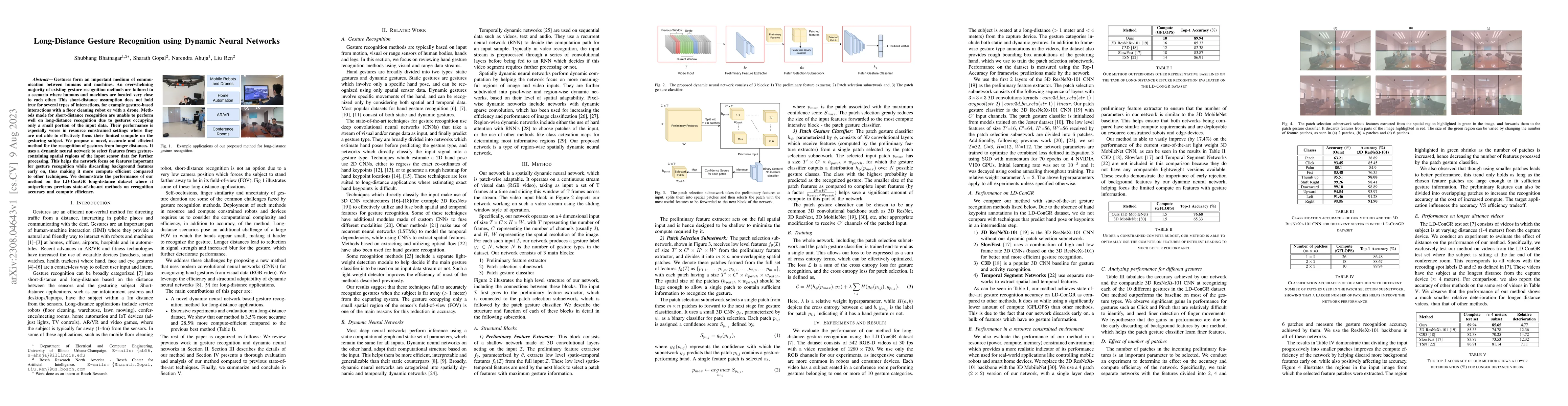 Thumbnail for Long-Distance Gesture Recognition using Dynamic Neural Networks