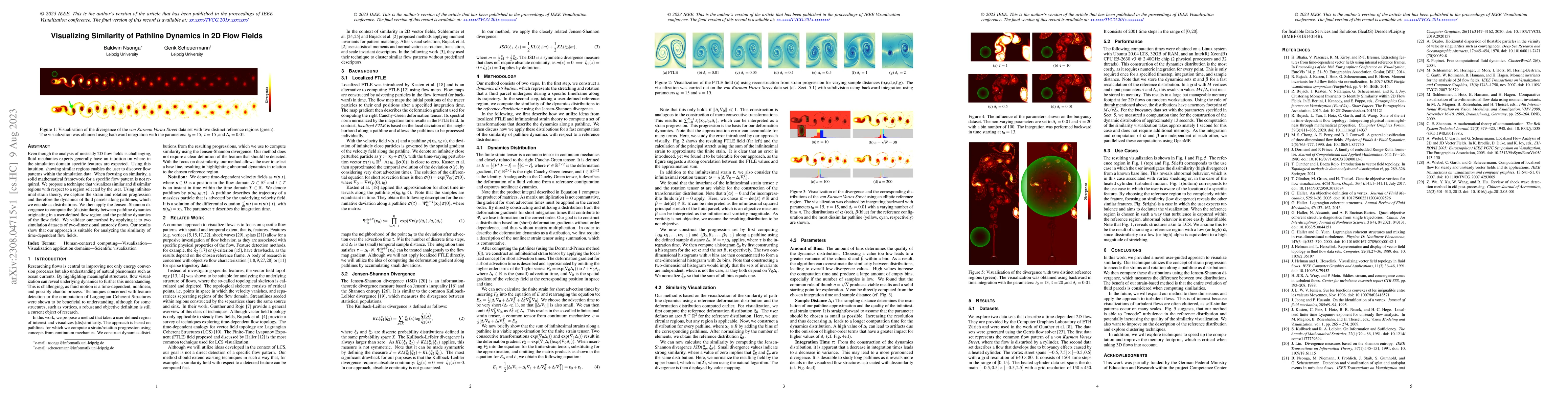 Thumbnail for Visualizing Similarity of Pathline Dynamics in 2D Flow Fields