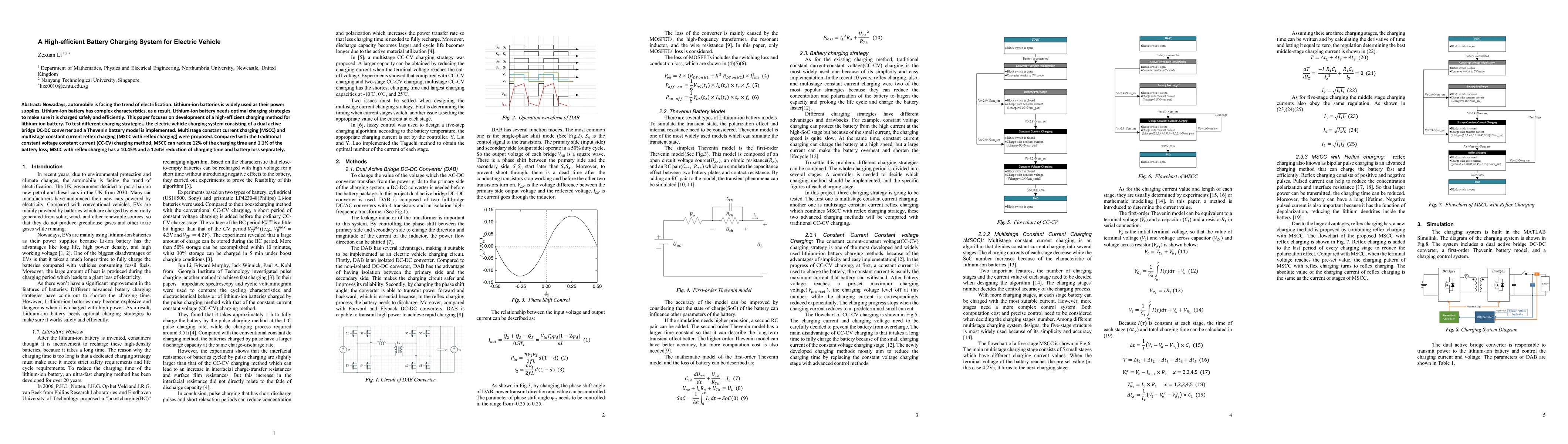 Thumbnail for A High-efficient Battery Charging System for Electric Vehicle