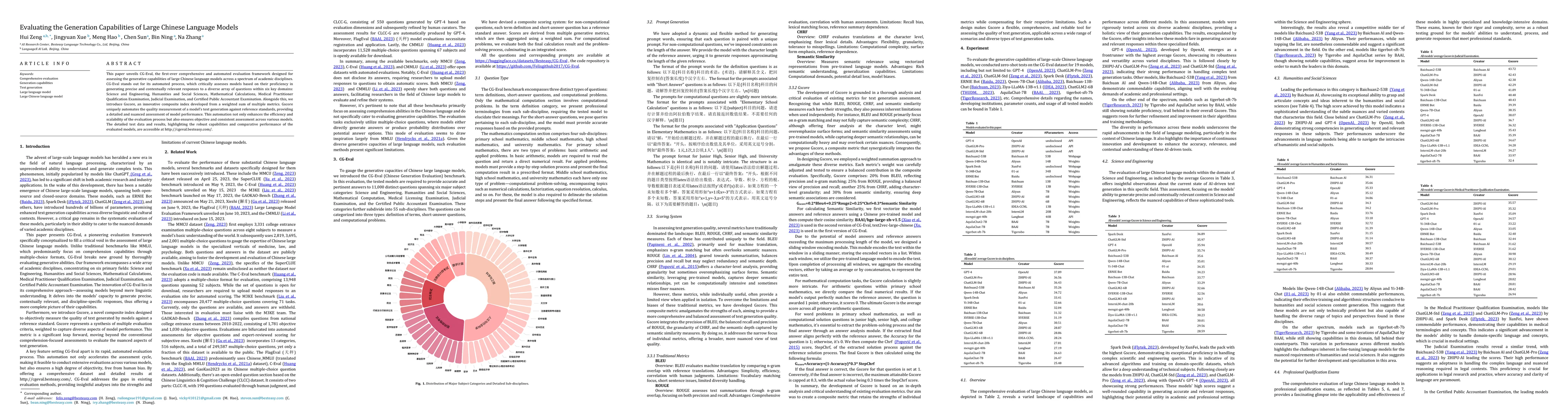Thumbnail for Evaluating the Generation Capabilities of Large Chinese Language Models