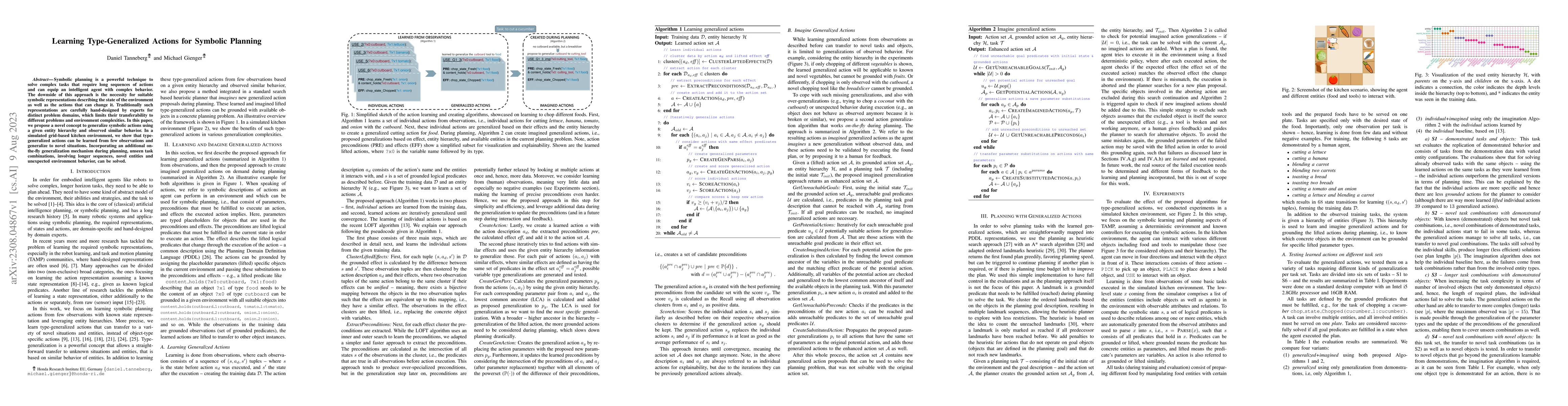 Thumbnail for Learning Type-Generalized Actions for Symbolic Planning