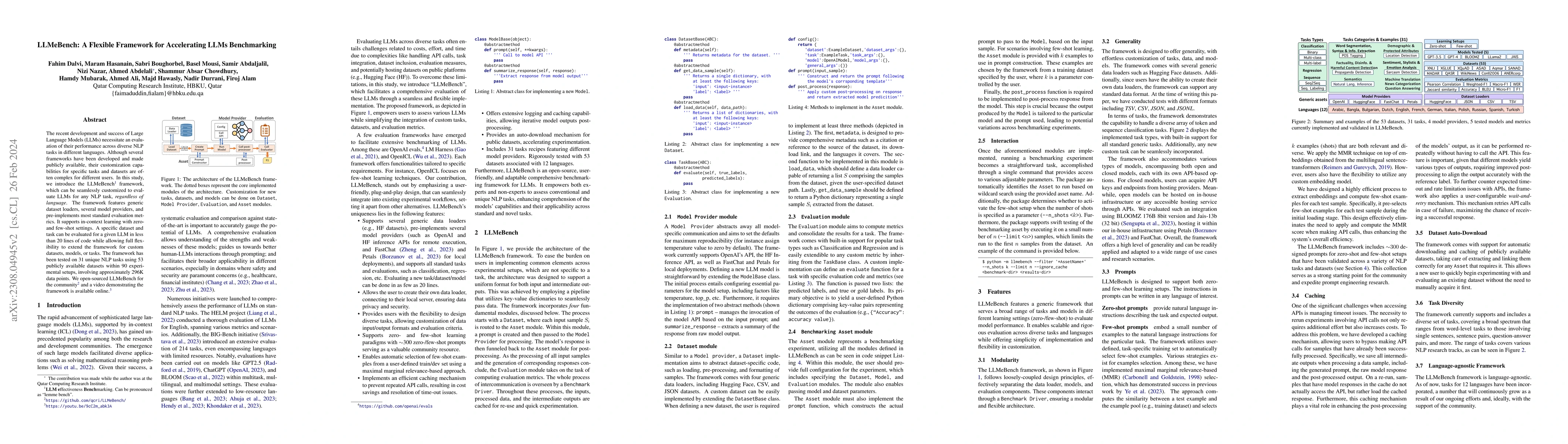 Thumbnail for LLMeBench: A Flexible Framework for Accelerating LLMs Benchmarking