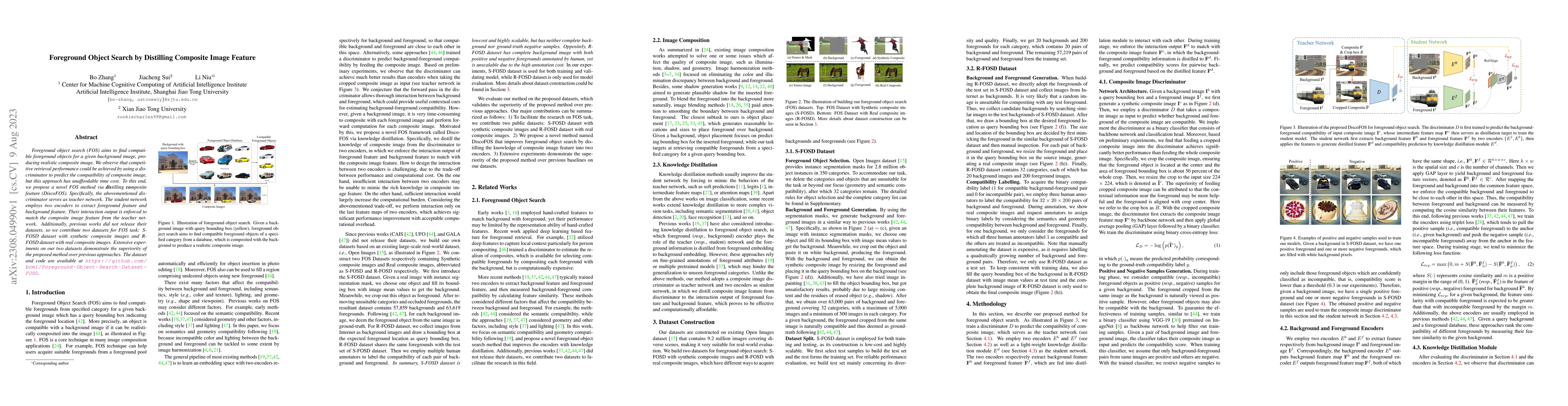 Thumbnail for Foreground Object Search by Distilling Composite Image Feature