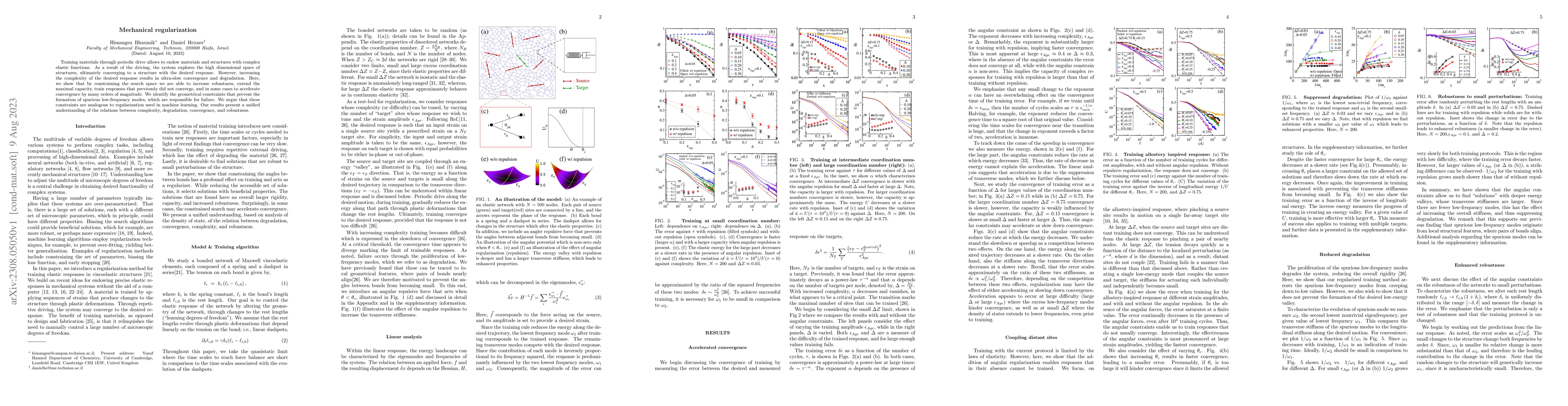 Thumbnail for Mechanical regularization