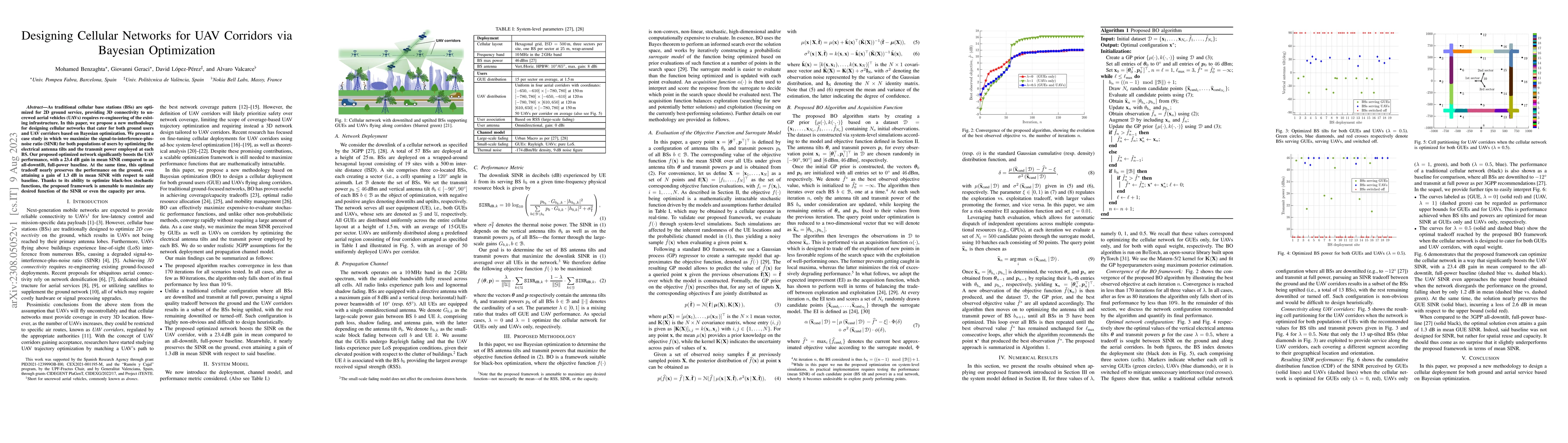 Thumbnail for Designing Cellular Networks for UAV Corridors via Bayesian Optimization