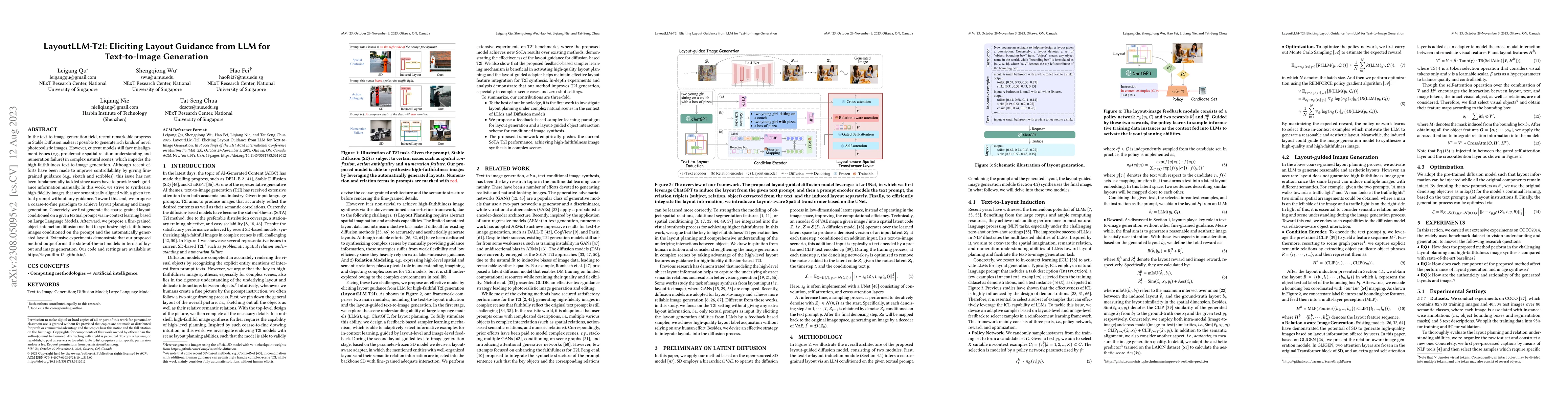 Thumbnail for LayoutLLM-T2I: Eliciting Layout Guidance from LLM for Text-to-Image
  Generation