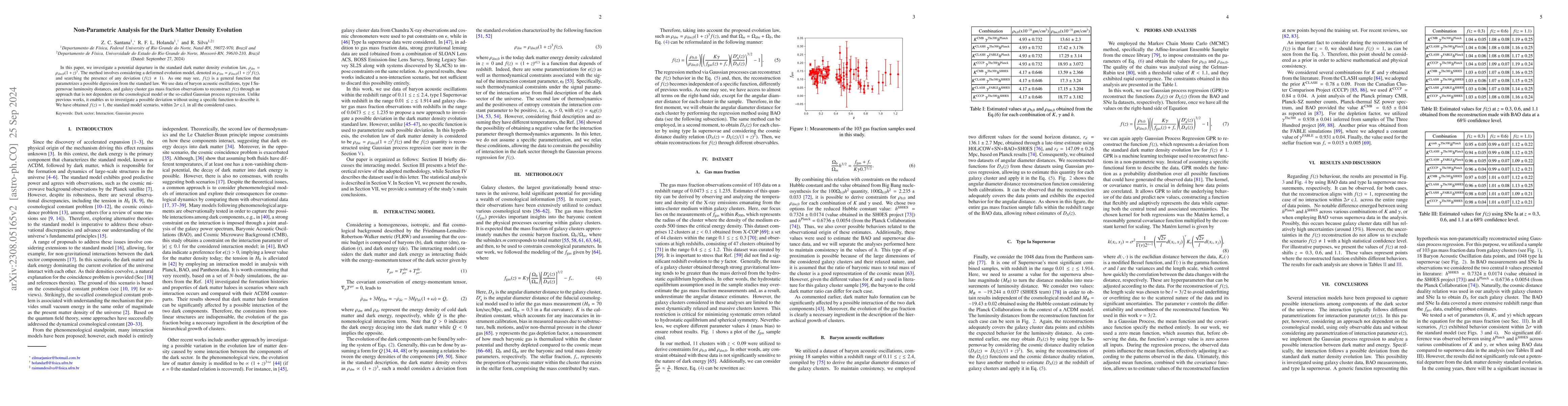 Thumbnail for Non-Parametric Analysis for the Dark Matter Density Evolution