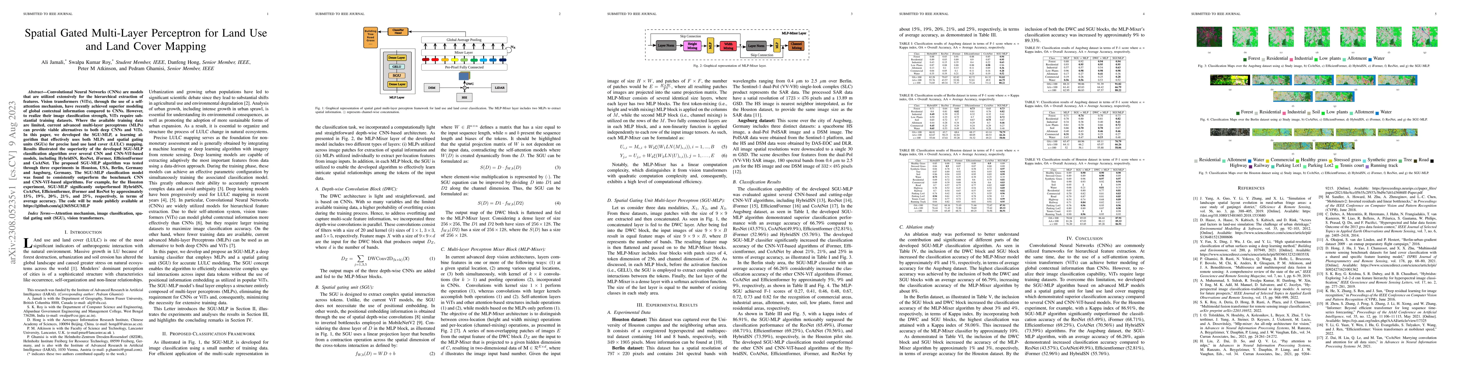 Thumbnail for Spatial Gated Multi-Layer Perceptron for Land Use and Land Cover Mapping