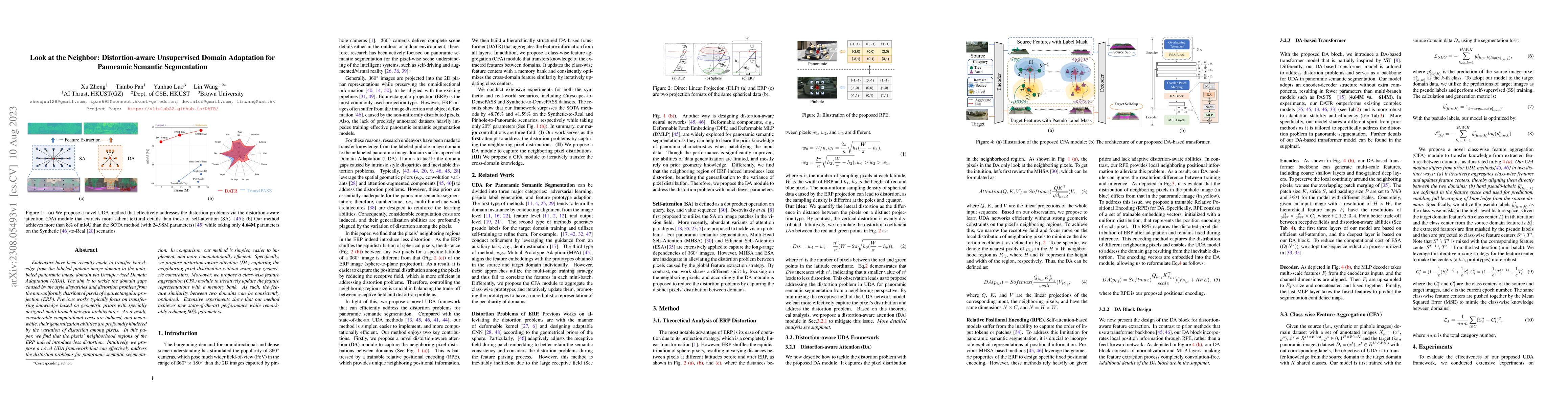 Thumbnail for Look at the Neighbor: Distortion-aware Unsupervised Domain Adaptation
  for Panoramic Semantic Segmentation