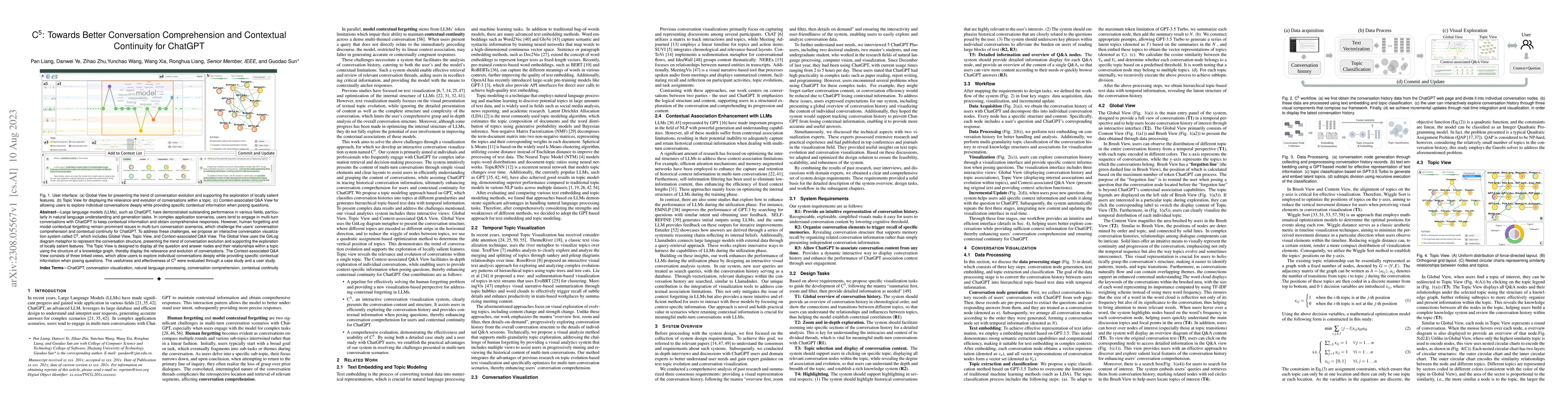 Thumbnail for C5: Towards Better Conversation Comprehension and Contextual Continuity
  for ChatGPT