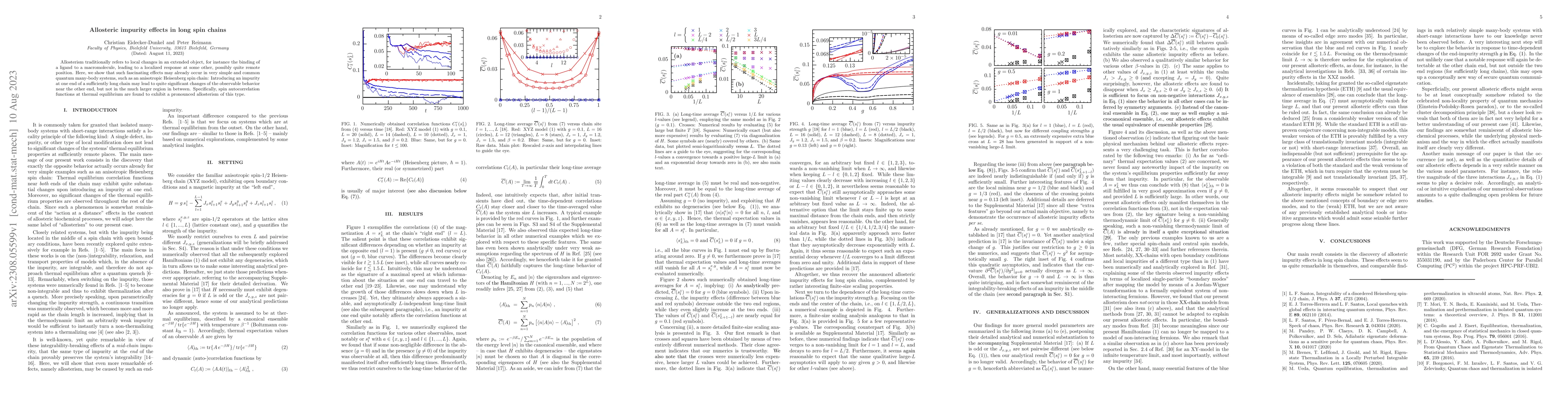 Thumbnail for Allosteric impurity effects in long spin chains