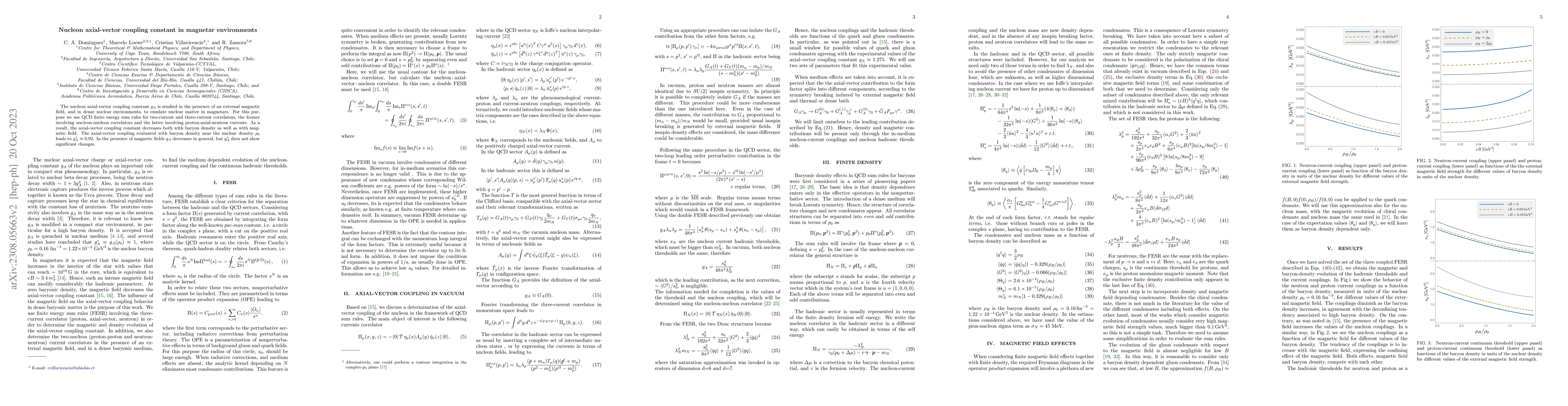 Thumbnail for Nucleon axial-vector coupling constant in magnetar environments