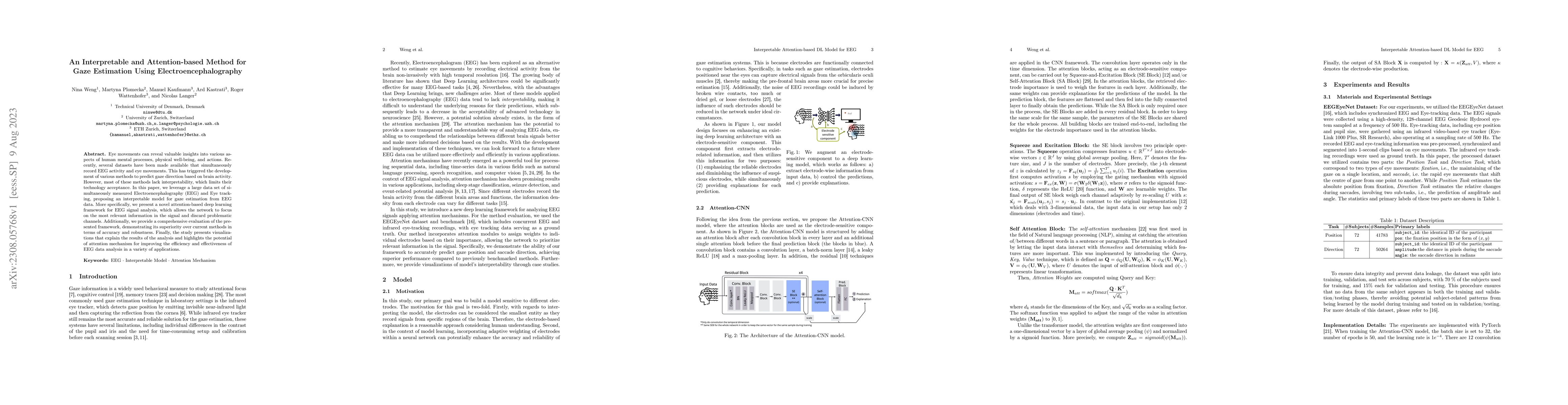 Thumbnail for An Interpretable and Attention-based Method for Gaze Estimation Using
  Electroencephalography