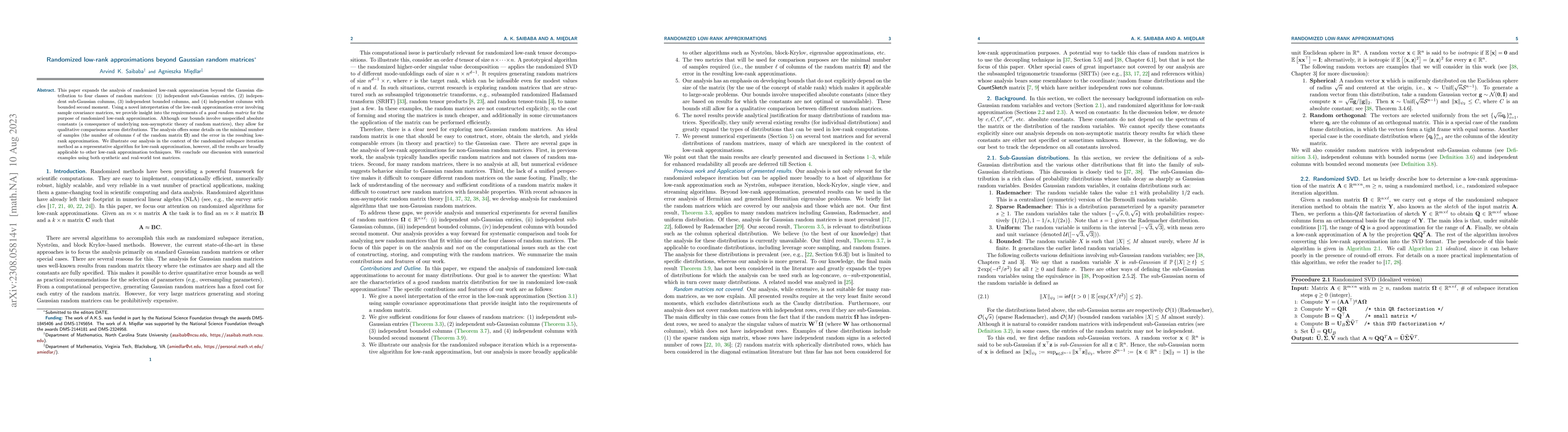 Thumbnail for Randomized low-rank approximations beyond Gaussian random matrices
