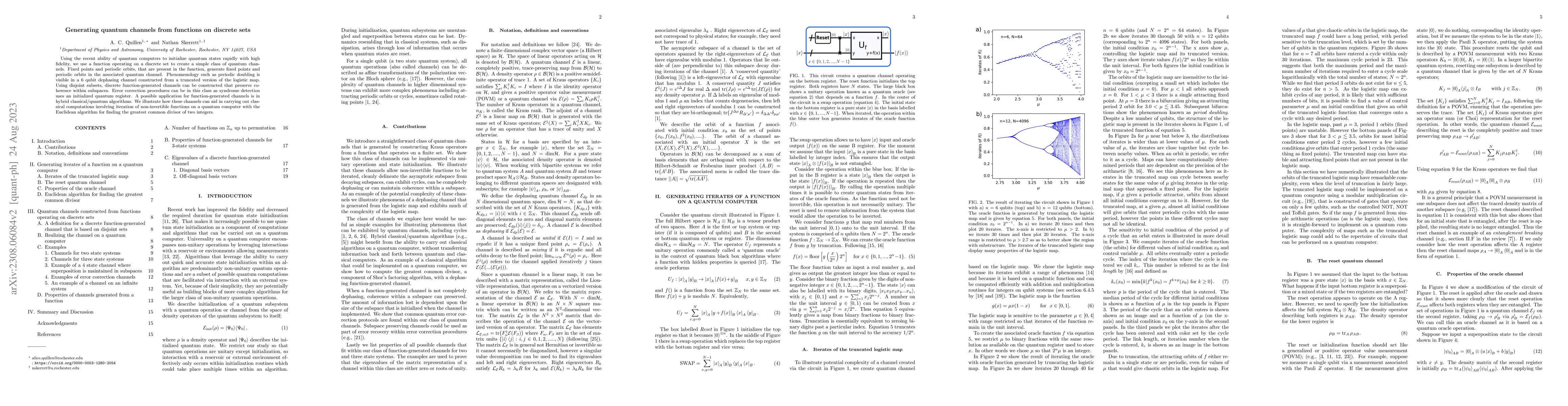 Thumbnail for Generating quantum channels from functions on discrete sets