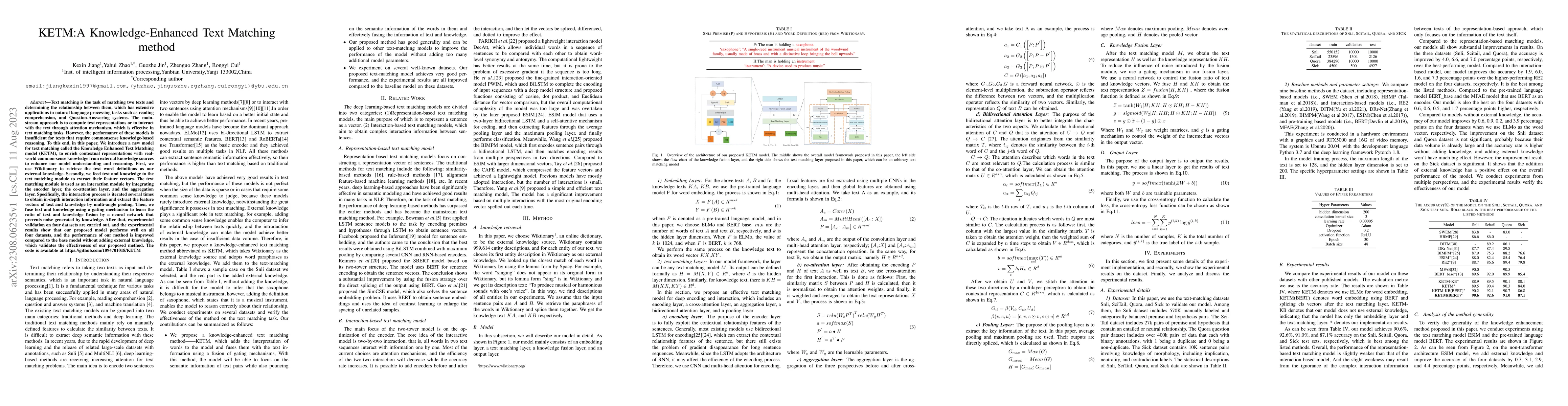 Thumbnail for KETM:A Knowledge-Enhanced Text Matching method