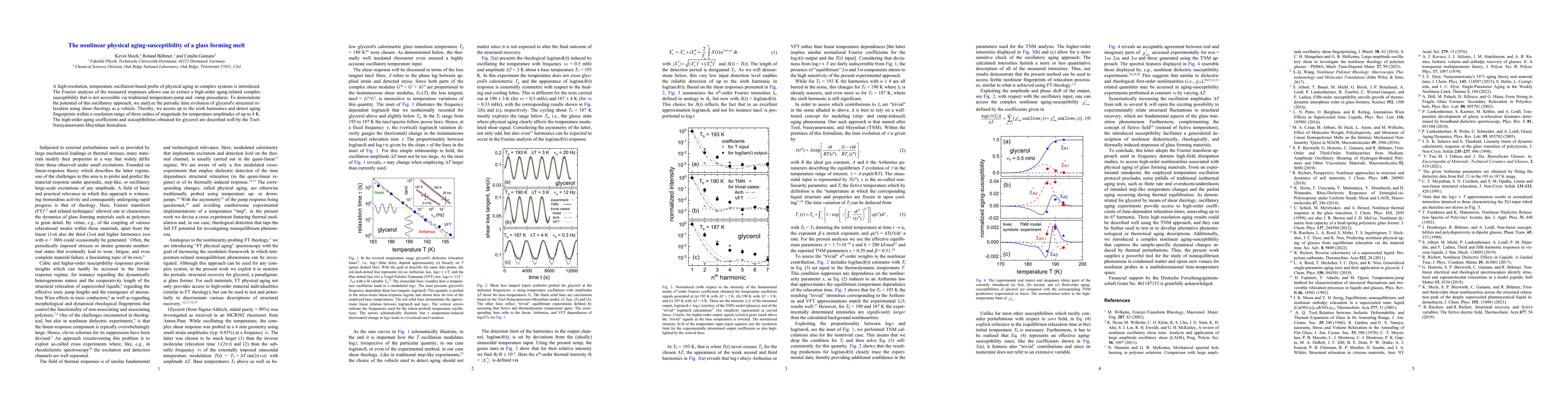 Thumbnail for The nonlinear physical aging-susceptibility of a glass forming melt