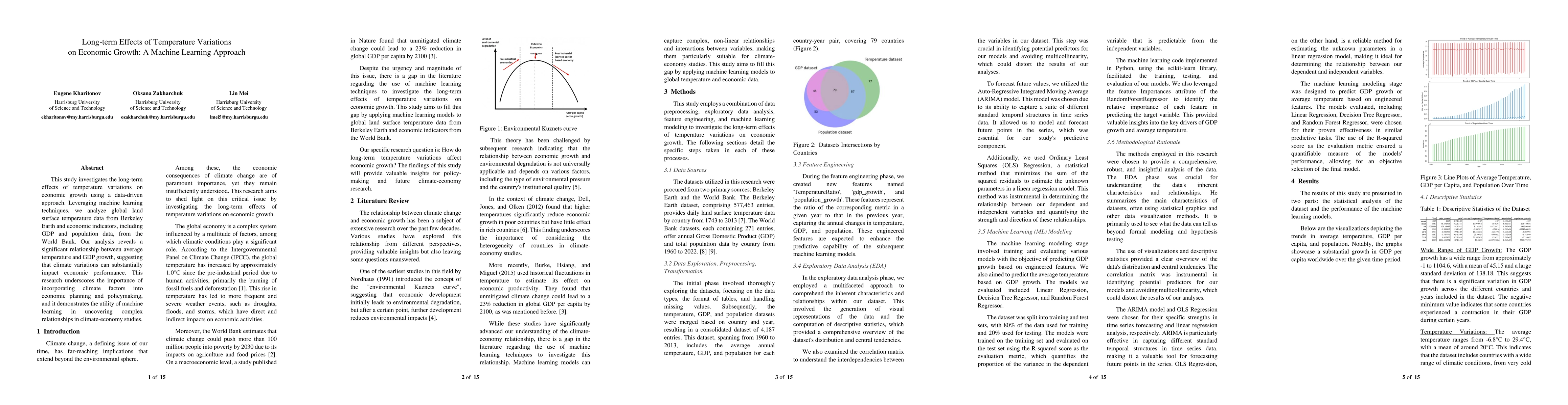 Thumbnail for Long-term Effects of Temperature Variations on Economic Growth: A
  Machine Learning Approach