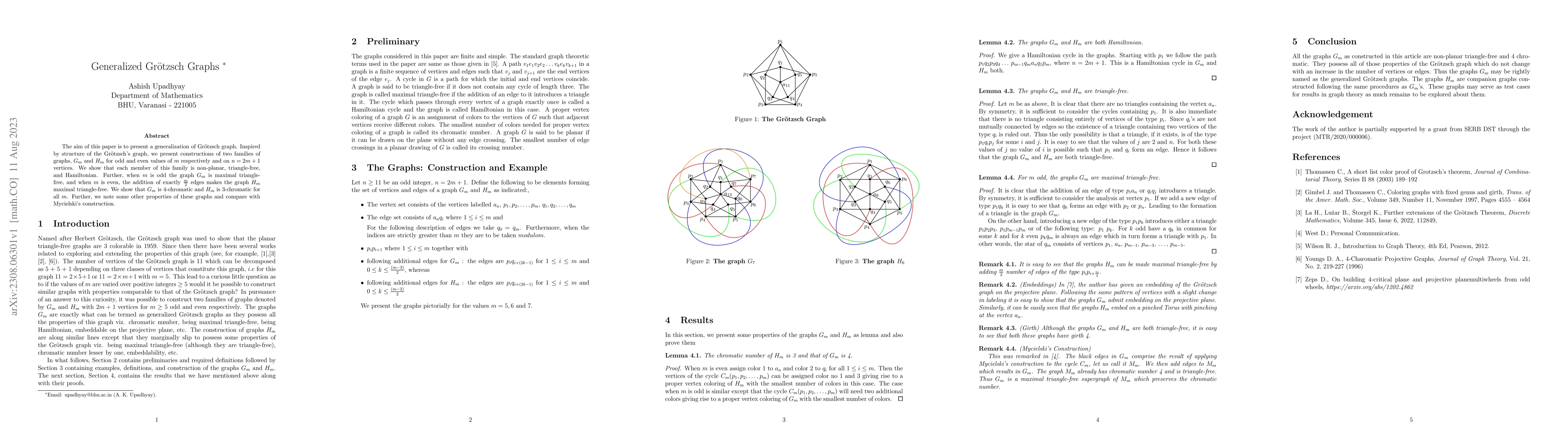 Thumbnail for Generalized Gr\"otzsch Graphs