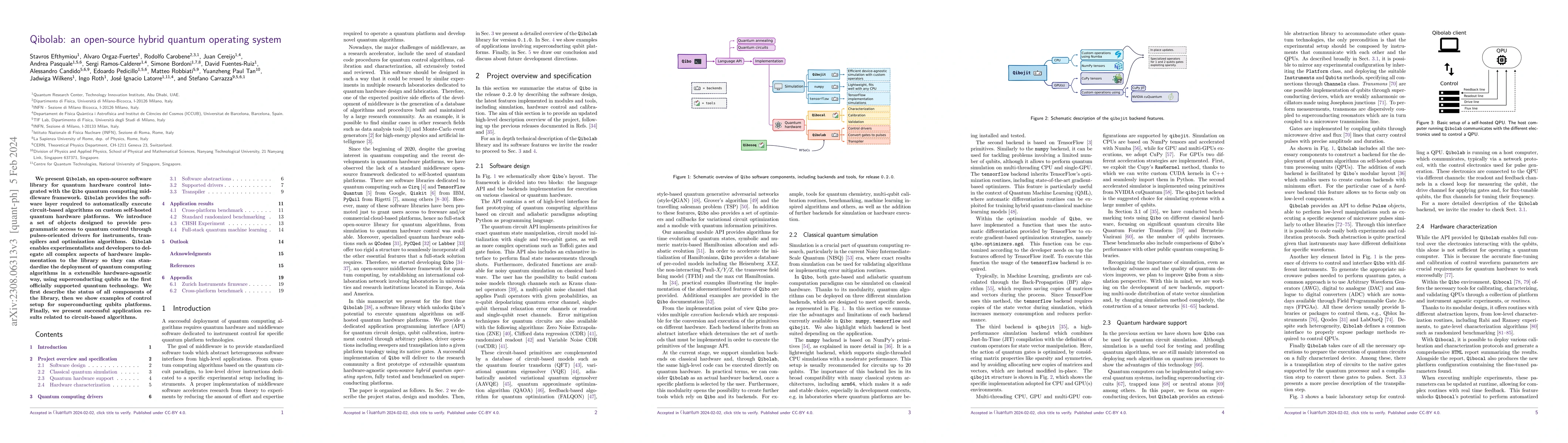 Thumbnail for Qibolab: an open-source hybrid quantum operating system