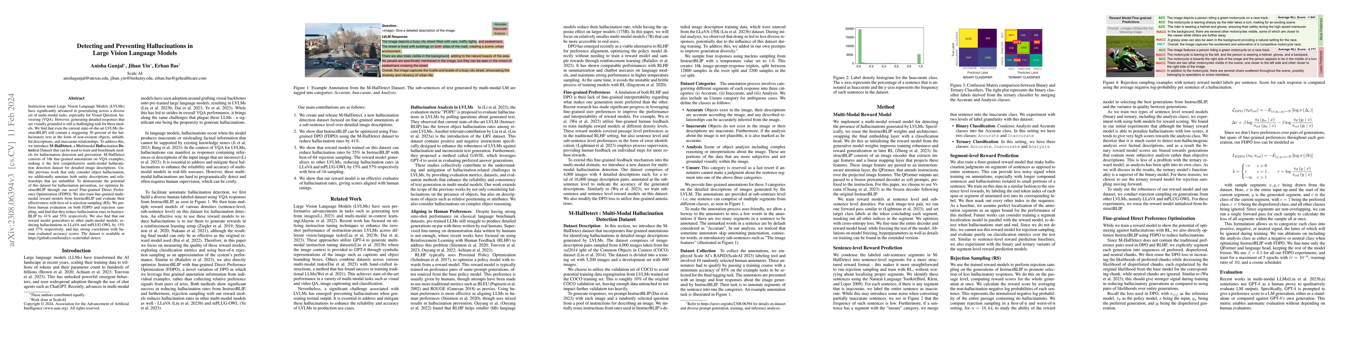 Thumbnail for Detecting and Preventing Hallucinations in Large Vision Language Models