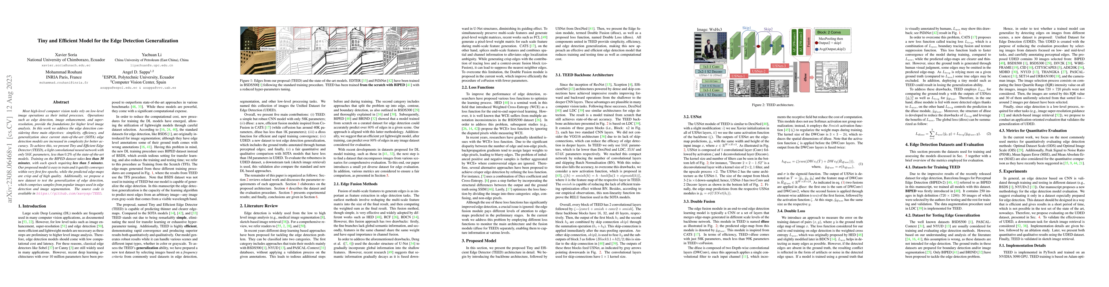 Thumbnail for Tiny and Efficient Model for the Edge Detection Generalization