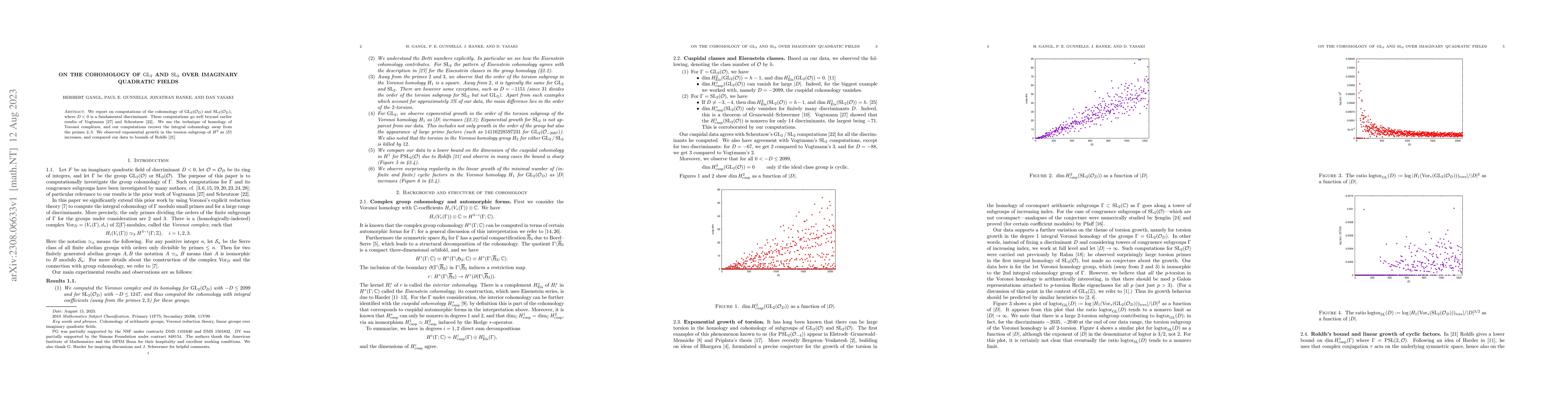 Thumbnail for On the cohomology of GL_2 and SL_2 over imaginary quadratic fields