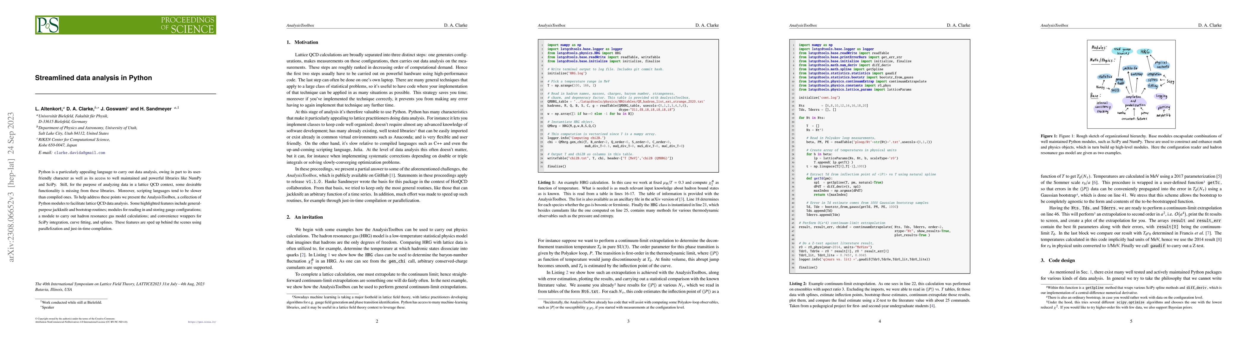 Thumbnail for Streamlined data analysis in Python