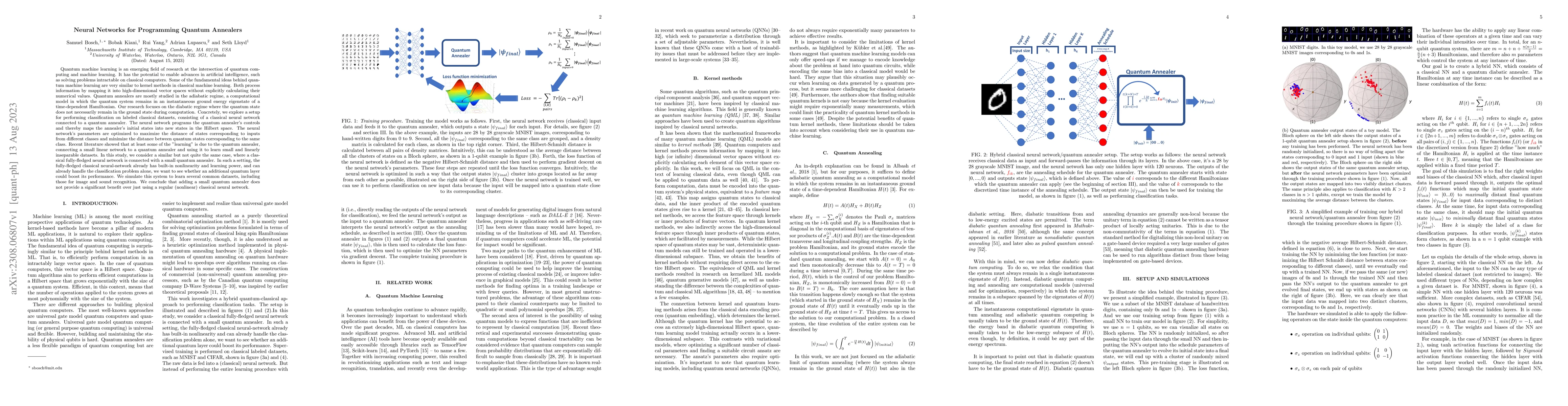 Thumbnail for Neural Networks for Programming Quantum Annealers
