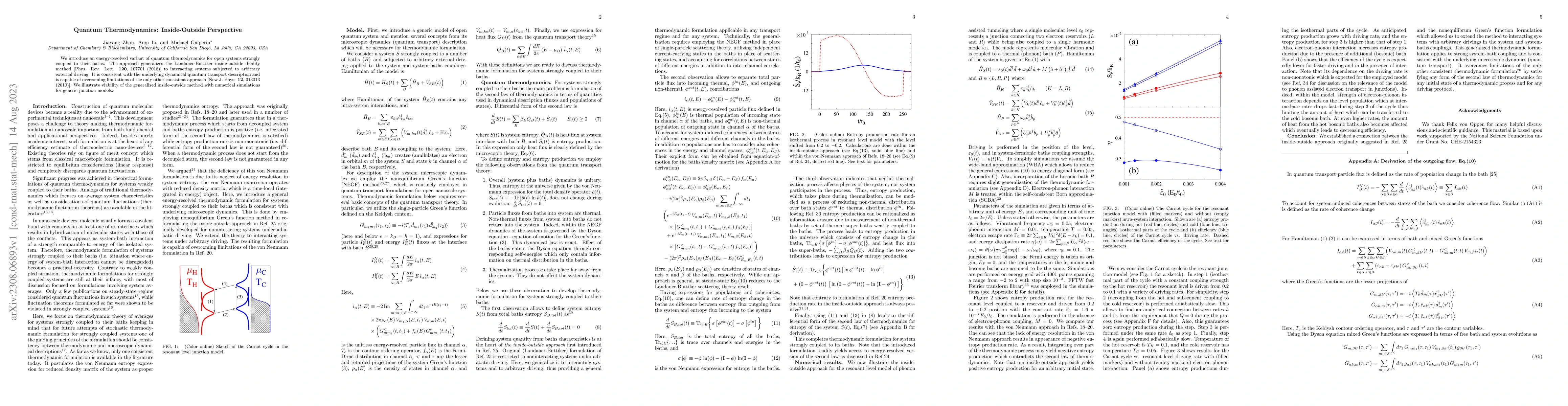 Thumbnail for Quantum Thermodynamics: Inside-Outside Perspective